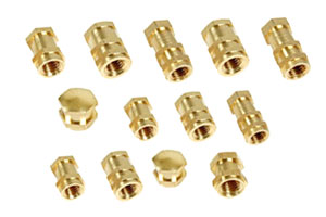 brass hex inserts